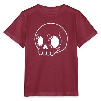 grue 2 négative - T-shirt bio MINI CREATOR Stanley/Stella Enfant - bordeaux - Devant - Kain (125cm)