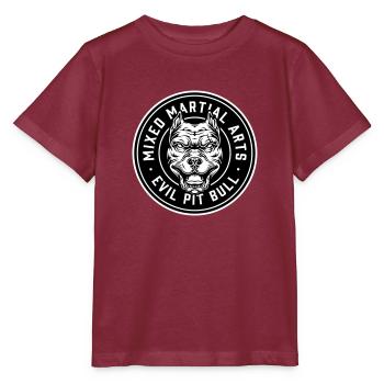 MMA-Kämpfe - Stanley/Stella Kinder T-Shirt MINI CREATOR  - Burgunderrot - Vorne - Kain (125cm)