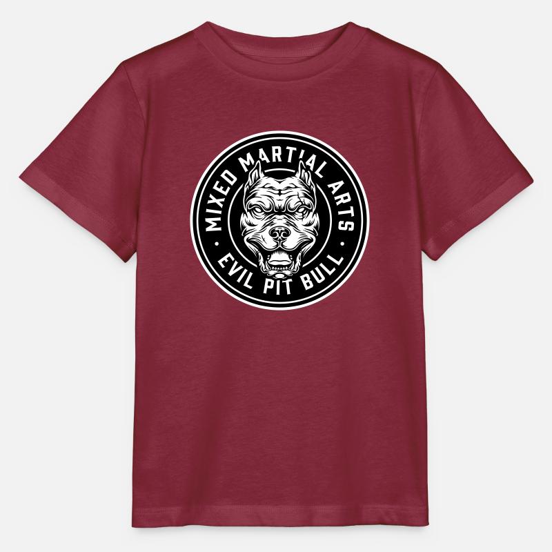 mma combats - T-shirt bio MINI CREATOR Stanley/Stella Enfant - bordeaux