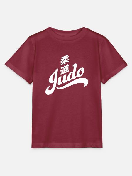 Judo - Stanley/Stella Kinder T-Shirt MINI CREATOR  - Burgunderrot