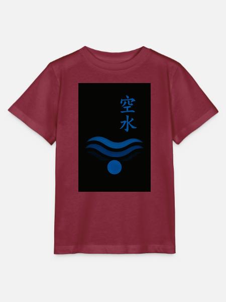 Blue Shell - Stanley/Stella Kinder T-Shirt MINI CREATOR - Burgunderrot