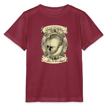 Let Them Die - T-shirt bio MINI CREATOR Stanley/Stella Enfant - bordeaux - Devant - Kain (125cm)