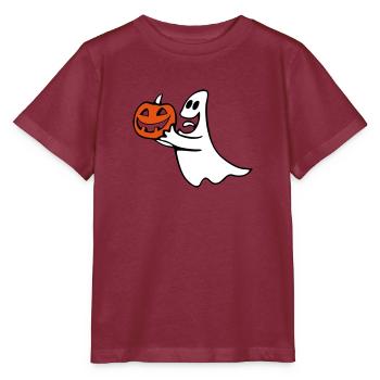 fantôme - T-shirt bio MINI CREATOR Stanley/Stella Enfant - bordeaux - Devant - Kain (125cm)
