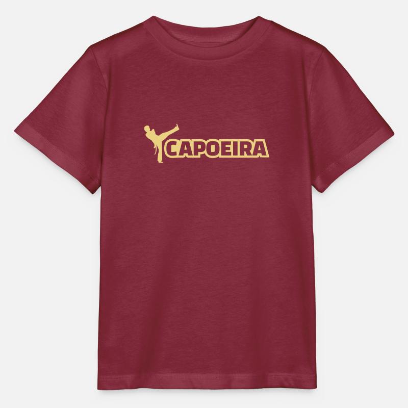 Capoeira - T-shirt bio MINI CREATOR Stanley/Stella Enfant - bordeaux