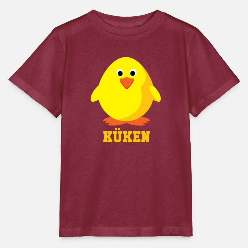 Kleines Küken - Stanley/Stella Kinder T-Shirt MINI CREATOR - Burgunderrot
