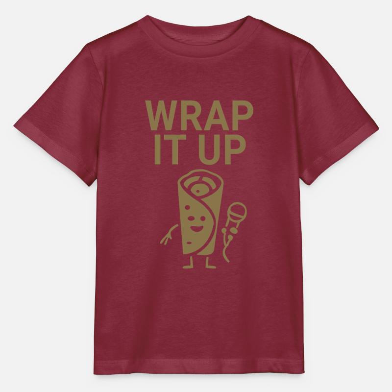 Wrap it up - Stanley/Stella Kinder T-Shirt MINI CREATOR - Burgunderrot