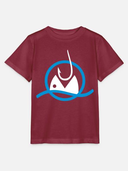 Angelsport - Stanley/Stella Kinder T-Shirt MINI CREATOR - Burgunderrot