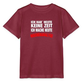 Nischenanalyse - Stanley/Stella Kinder T-Shirt MINI CREATOR  - Burgunderrot - Vorne - Kain (125cm)