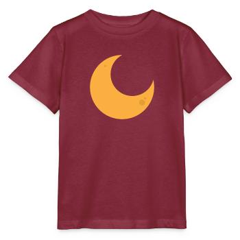 Mond - Stanley/Stella Kinder T-Shirt MINI CREATOR  - Burgunderrot - Vorne - Kain (125cm)