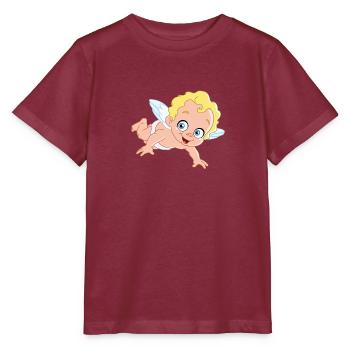 ange - T-shirt bio MINI CREATOR Stanley/Stella Enfant - bordeaux - Devant - Kain (125cm)