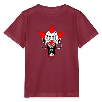 Tekno Clown - T-shirt bio MINI CREATOR Stanley/Stella Enfant - bordeaux - Devant - Kain (125cm)