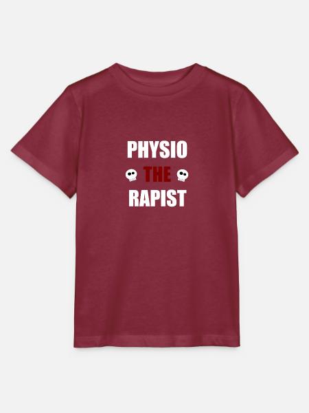 Physiotherapeut witzig - Stanley/Stella T-shirt MINI CREATOR til børn - burgunder-rød