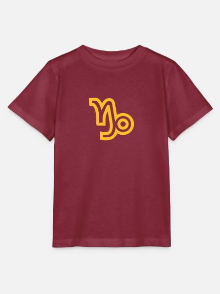 Steinbock - Stanley/Stella Kinder T-Shirt MINI CREATOR - Burgunderrot