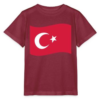 turquie - T-shirt bio MINI CREATOR Stanley/Stella Enfant - bordeaux - Devant - Kain (125cm)