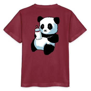 shirt de panda partenaire - Bébé - T-shirt bio MINI CREATOR Stanley/Stella Enfant - bordeaux - Dos - Kain (125cm)