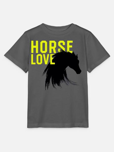 Reiten pferd horse love reitverein Pferdespruch mä - Stanley/Stella Kinder T-Shirt MINI CREATOR - Anthrazit