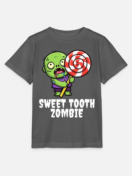 SWEET TOOTH ZOMBIE - ZOMBIE HALLOWEEN - Stanley/Stella Kinder T-Shirt MINI CREATOR  - Anthrazit