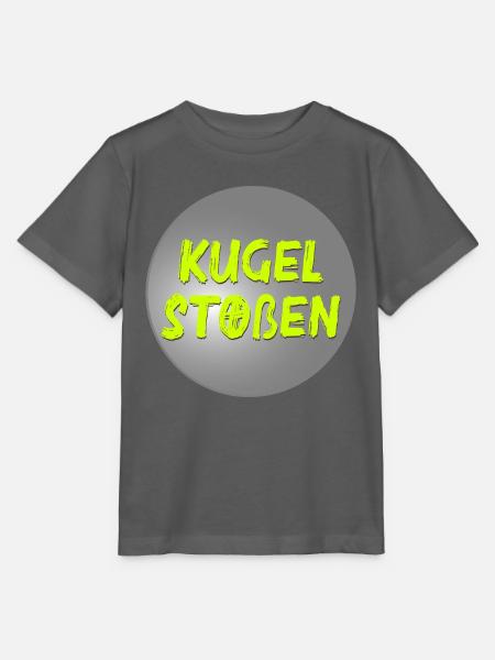 Kugelstoßen Stoßkugel - Stanley/Stella Kinder T-Shirt MINI CREATOR  - Anthrazit