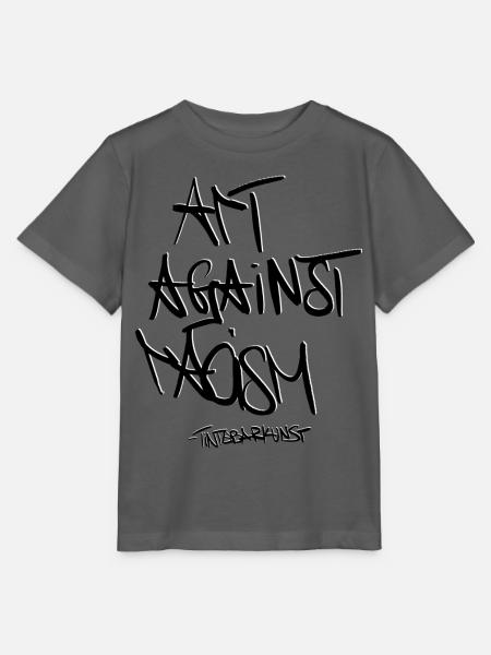 Art Against Racism - Stanley/Stella Kinder T-Shirt MINI CREATOR  - Anthrazit