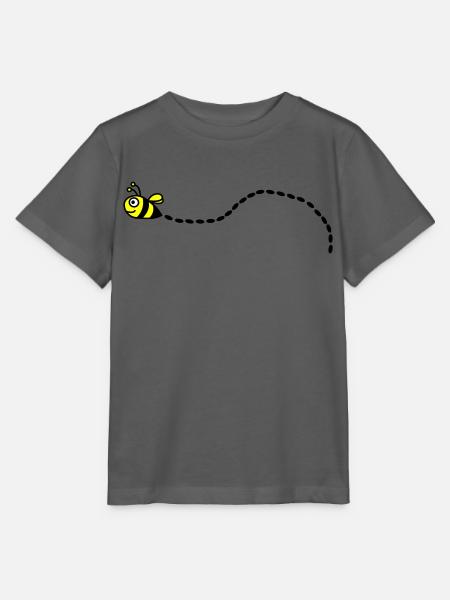 Biene - Stanley/Stella Kinder T-Shirt MINI CREATOR  - Anthrazit