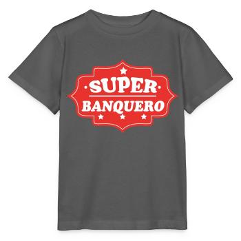 SUPER BANQUERO - Stanley/Stella MINI CREATOR Kids’ T-Shirt - anthracite - Front - Kain (125cm)