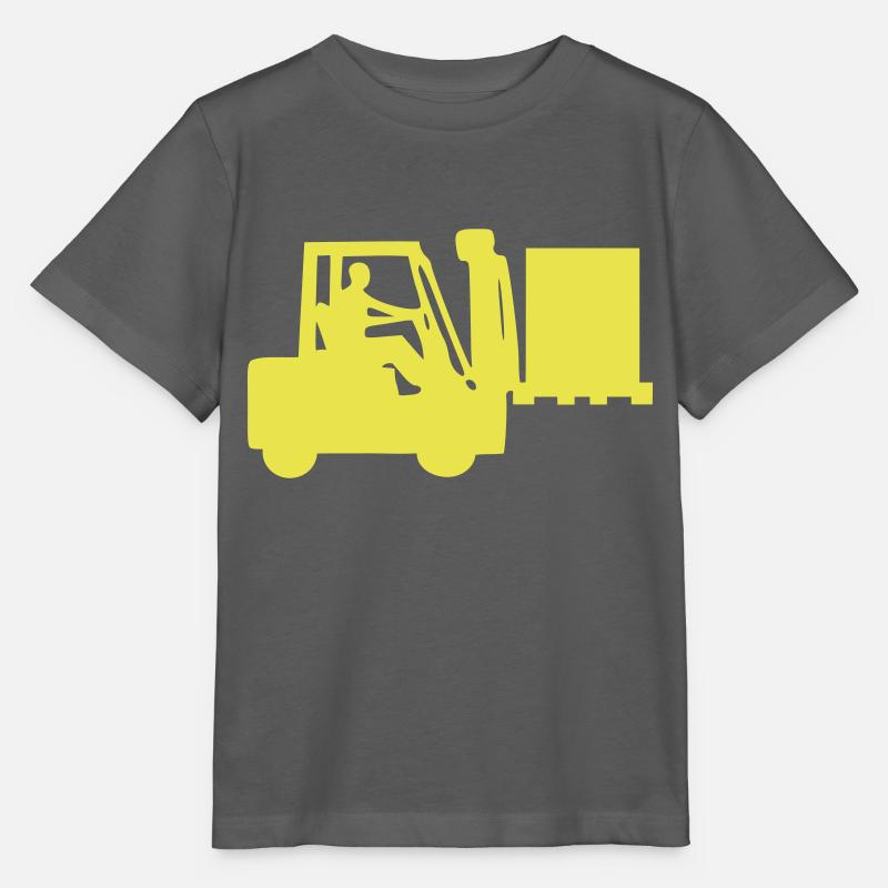 Gerbeuse - T-shirt bio MINI CREATOR Stanley/Stella Enfant - charbon