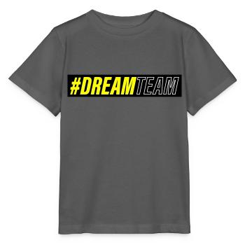 Équipe de rêve - T-shirt bio MINI CREATOR Stanley/Stella Enfant - charbon - Devant - Kain (125cm)