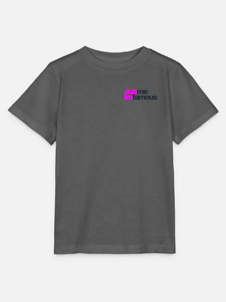 DUB ME I'M FAMOUS - Stanley/Stella Kinder T-Shirt MINI CREATOR  - Anthrazit