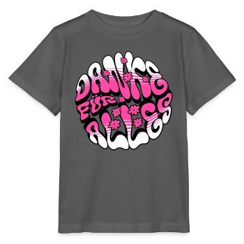 Danke für alles - Stanley/Stella Kinder T-Shirt MINI CREATOR  - Anthrazit - Vorne - Kain (125cm)