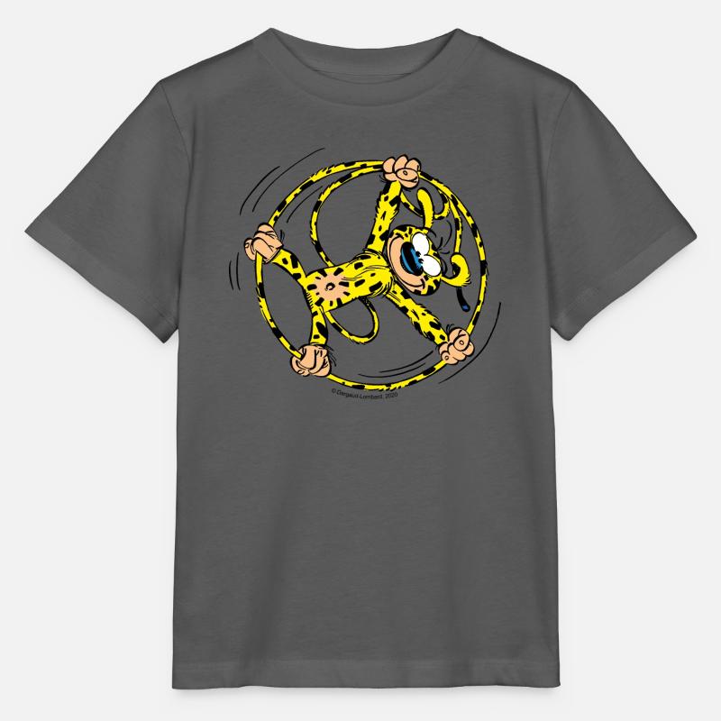 Marsupilami Roue - T-shirt bio MINI CREATOR Stanley/Stella Enfant - charbon