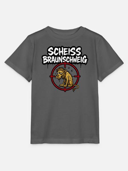 ANTI Braunschweig Alter Löwe - Stanley/Stella Kinder T-Shirt MINI CREATOR - Anthrazit