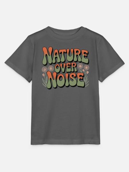 Abenteuer - Natur statt Lärm - Stanley/Stella Kinder T-Shirt MINI CREATOR  - Anthrazit