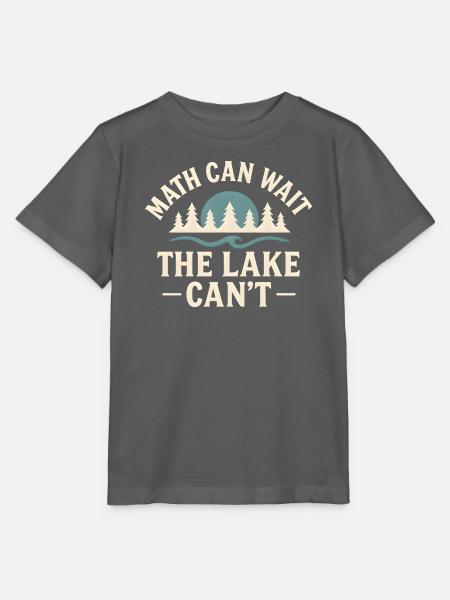 Der See kann es kaum erwarten - Stanley/Stella Kinder T-Shirt MINI CREATOR - Anthrazit