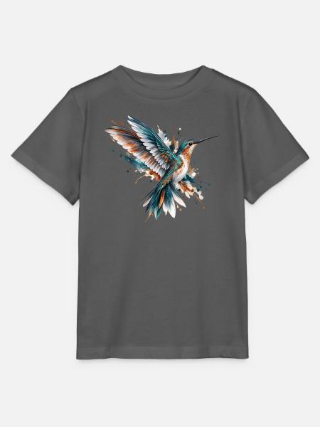 Kolibri - Stanley/Stella Kinder T-Shirt MINI CREATOR  - Anthrazit