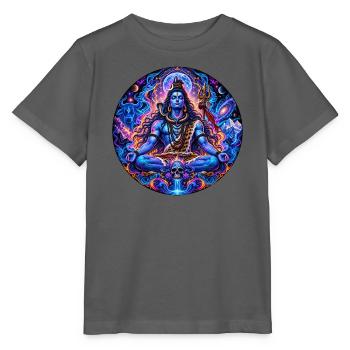 Shiva - Stanley/Stella Kinder T-Shirt MINI CREATOR  - Anthrazit - Vorne - Kain (125cm)