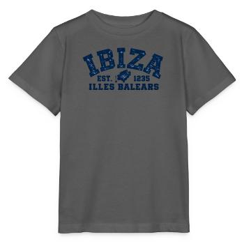 Ibiza - Illes Balears - Spanien - Espana - Spain - Stanley/Stella Kinder T-Shirt MINI CREATOR  - Anthrazit - Vorne - Kain (125cm)