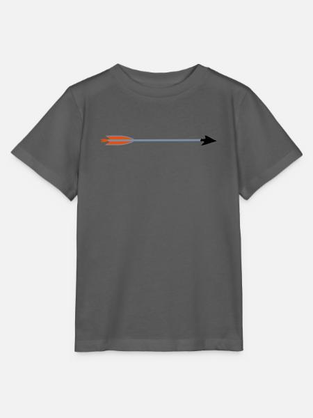 mittelalterliche Bogenschießen Pfeil Broadhead von - Stanley/Stella Kinder T-Shirt MINI CREATOR  - Anthrazit
