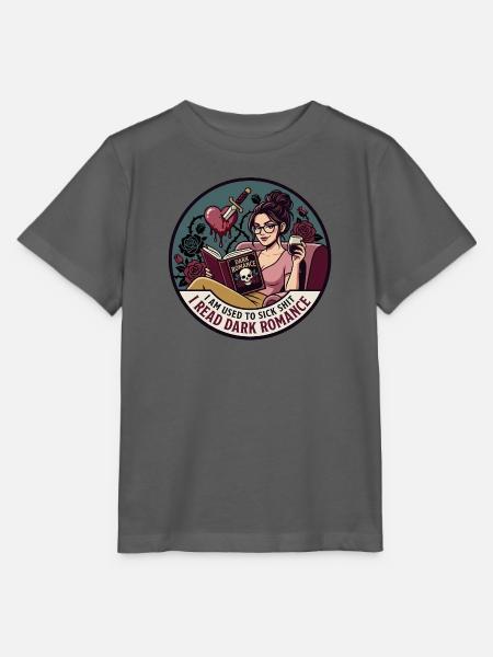 Dunkle Romantik: Lesen & Rosen - Stanley/Stella Kinder T-Shirt MINI CREATOR  - Anthrazit