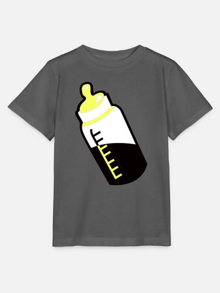 Baby-Fläschchen - Stanley/Stella Kinder T-Shirt MINI CREATOR - Anthrazit