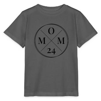 Mom 24 Mutter Baby Ankündigung werdende Mama 2024 - Stanley/Stella Kinder T-Shirt MINI CREATOR  - Anthrazit - Vorne - Kain (125cm)