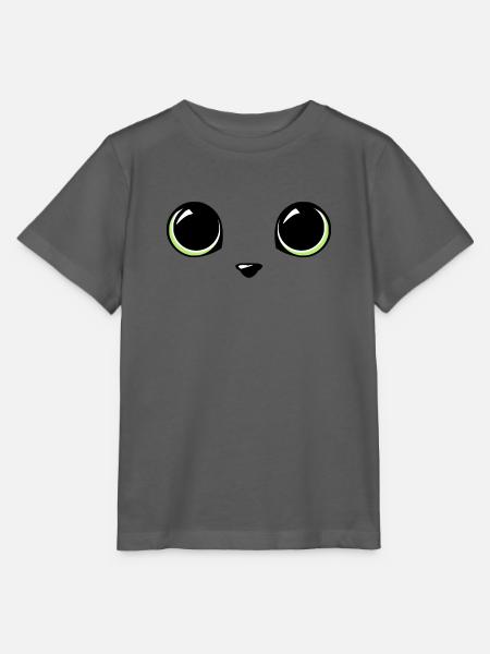 Katzenaugen - Stanley/Stella Kinder T-Shirt MINI CREATOR - Anthrazit