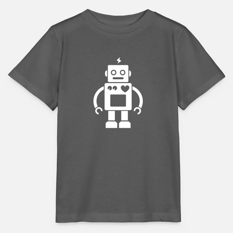 Roboter / Robot #2_1c - Stanley/Stella Kinder T-Shirt MINI CREATOR  - Anthrazit