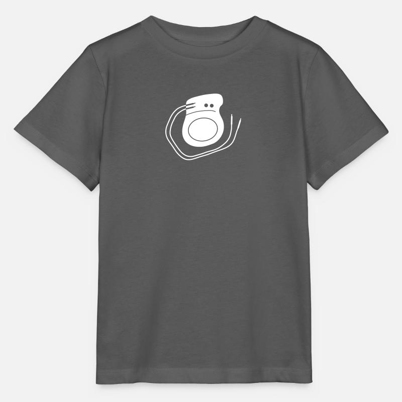 pacemaker_pm6 - T-shirt bio MINI CREATOR Stanley/Stella Enfant - charbon
