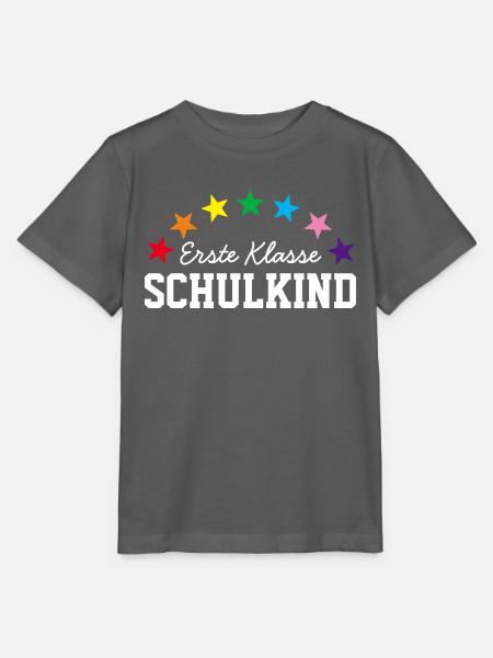 ERSTE KLASSE SCHULKIND 2025 - ERSTER SCHULTAG - Stanley/Stella Kinder T-Shirt MINI CREATOR  - Anthrazit