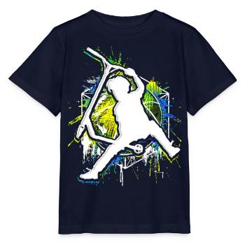 Colorful Stunt Scooter - Colorful Kick Stunt Scooter - T-shirt bio MINI CREATOR Stanley/Stella Enfant - marine - Devant - Kain (125cm)