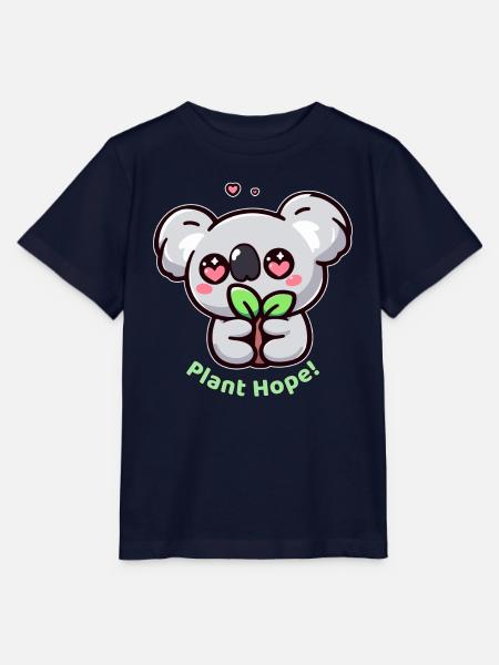 Pflanze Hoffnung! - Stanley/Stella Kinder T-Shirt MINI CREATOR - Navy
