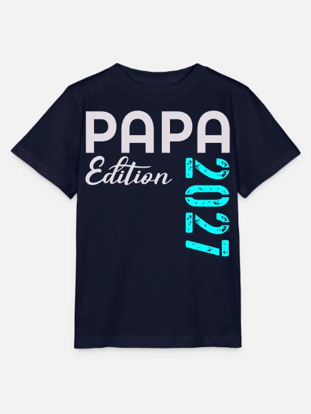BABY PAPA 2027 EDITION - Stanley/Stella Kinder T-Shirt MINI CREATOR - Navy