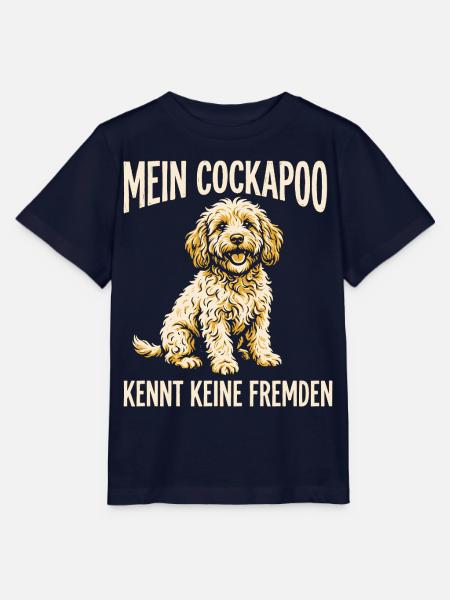 Mein Cockapoo kennt keine Fremden - Stanley/Stella Kinder T-Shirt MINI CREATOR  - Navy