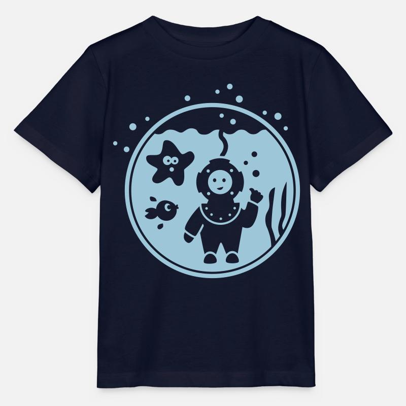 Mer - T-shirt bio MINI CREATOR Stanley/Stella Enfant - marine