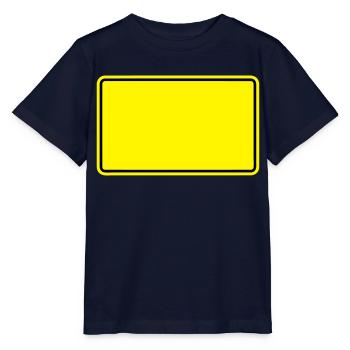 Ortsschild - Stanley/Stella Kinder T-Shirt MINI CREATOR  - Navy - Vorne - Kain (125cm)